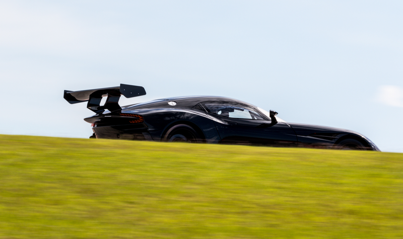 Illustration for article titled Behold The Unfathomably Gorgeous Spectacle Of An Aston Martin Vulcan Track Day